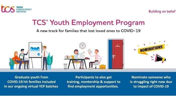 TCS announces ‘Youth Employment Program’ as CSR initiative in India