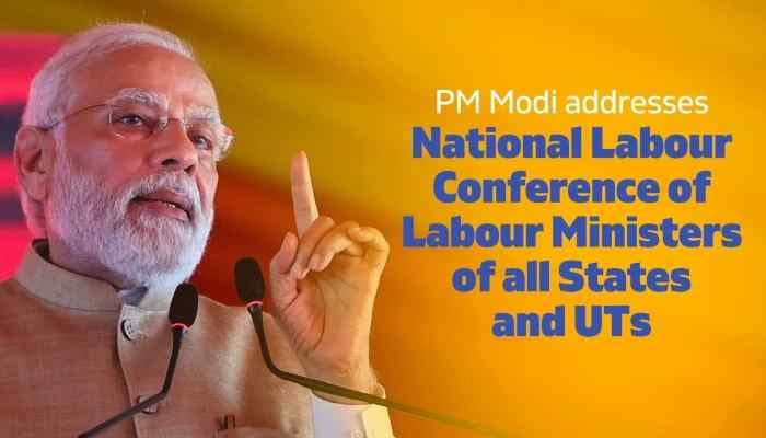 PM Modi hails National Labour Conference of Labour Ministers