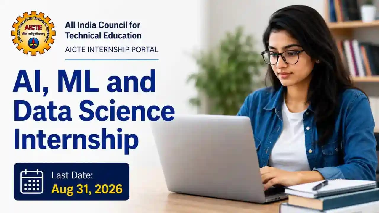AICTE Opens 2 Month Internship in AI, ML and Data Science, Apply by Aug 31