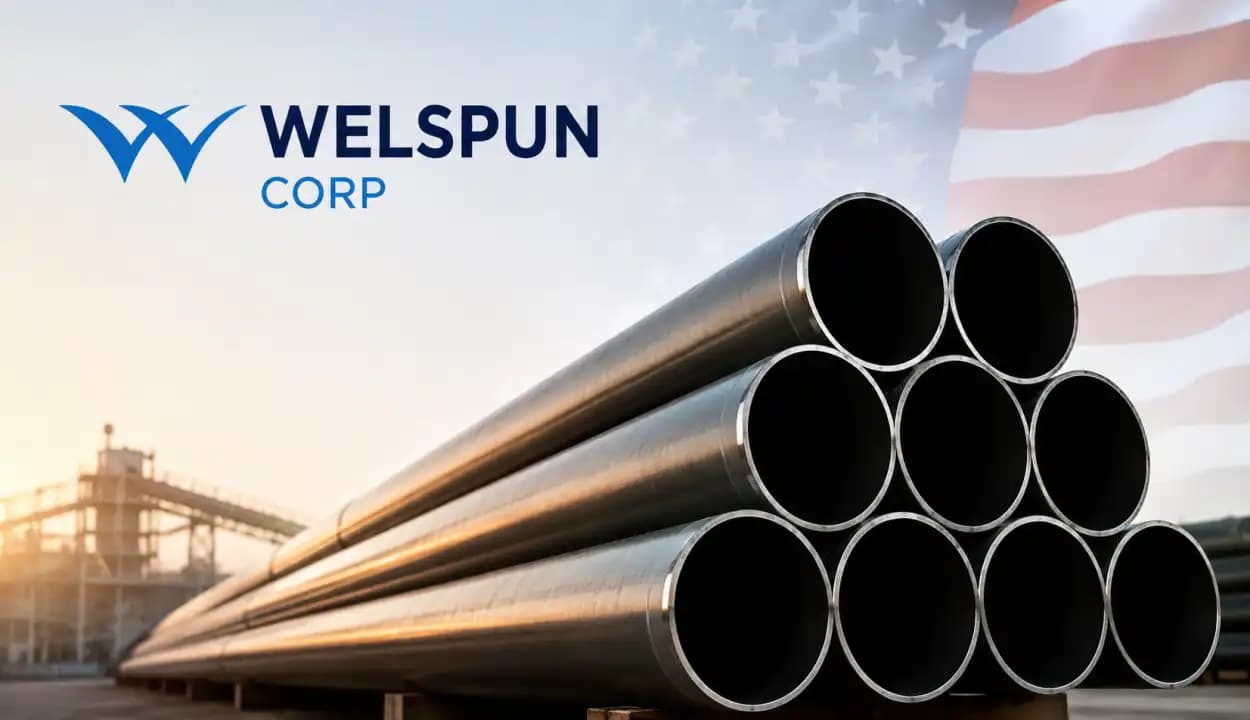 Welspun Corp Bags ₹17,200 Crore US Pipe Supply Order