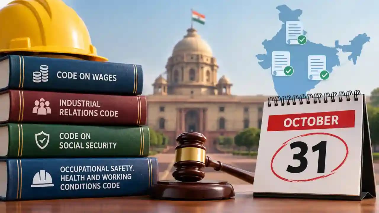 Labour Codes: Centre Expects All States, UTs to Notify Rules by Oct 31