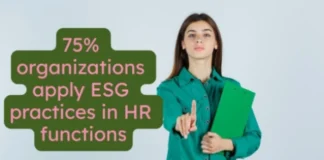 Green HR: 75% organizations apply ESG practices in HR functions