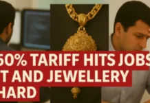 50% Tariff Hits India’s Jobs, IT Services, Textile, Gems & Jewellery..