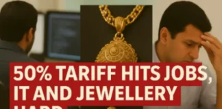 50% Tariff Hits India’s Jobs, IT Services, Textile, Gems & Jewellery..